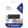 Verbatim Slider - Memoria USB da 16 GB - Nero