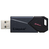 Kingston Technology DataTraveler 64GB Portable USB 3.2 Gen 1 Exodia Onyx