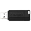 Verbatim PinStripe - Memoria USB da 64 GB - Nero