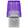 Kingston Technology DataTraveler 256GB microDuo 3C 200MB/s dual USB-A + USB-C