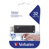 Verbatim Slider - Memoria USB da 32 GB - Nero