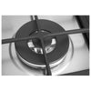 Piano Cottura 4 Fuochi a Gas da Incasso Larghezza 60 cm Griglie in Ghisa Inox - GMR 6422/IXL