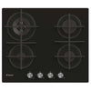 Candy Moderna CVG6BR4WPB Nero Da incasso 59 cm Gas 4 Fornello(i)