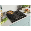 Candy Moderna CVG6BR4WPB Nero Da incasso 59 cm Gas 4 Fornello(i)
