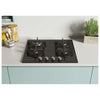 Candy Moderna CVG6BR4WPB Nero Da incasso 59 cm Gas 4 Fornello(i)