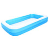 Piscina Blu Rettangolare Gonfiabile 305X183X46Cm 541500 X1