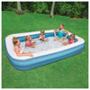 Piscina Blu Rettangolare Gonfiabile 305X183X46Cm 541500 X1