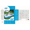 Piscina Gonfiabile Blu Rettangolare 3 Anelli 305X183X56Cm 540090 X1