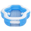Bestway 54409 piscina fuori terra Piscina gonfiabile Piscina ovale Blu, Bianco