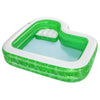 Bestway 54336 piscina fuori terra Piscina gonfiabile Piscina rettangolare 282 L Verde, Bianco