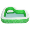 Bestway 54336 piscina fuori terra Piscina gonfiabile Piscina rettangolare 282 L Verde, Bianco