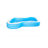 Bestway 54321 piscina fuori terra Piscina gonfiabile Piscina rettangolare 1207 L Blu, Bianco