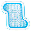 Bestway 54321 piscina fuori terra Piscina gonfiabile Piscina rettangolare 1207 L Blu, Bianco