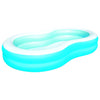 Piscina Per Bambini A 2 Anelli 262X157X46Cm 541170 X1