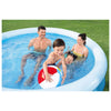 Bestway Fast Set 57456 piscina fuori terra Piscina con bordi/gonfiabile Piscina rotonda Blu, Bianco