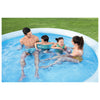 Bestway Fast Set 57456 piscina fuori terra Piscina con bordi/gonfiabile Piscina rotonda Blu, Bianco