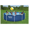 Bestway Steel Pro 56677 piscina fuori terra Piscina con bordi Piscina rotonda 4678 L Blu