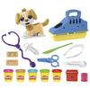 Play-Doh Set da Veterinario, playset con cane giocattolo per bambini dai 3 anni in su, include 10 strumenti e 5 colori di pasta da modellare atossica