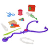 Play-Doh Set da Veterinario, playset con cane giocattolo per bambini dai 3 anni in su, include 10 strumenti e 5 colori di pasta da modellare atossica