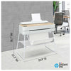 Plotter Hp A1 24Designjet Studio 26Sec/A1 Bianco Con Finitura Legno