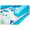 Bestway 43130 galleggiante da piscina e da spiaggia Blu, Bianco Vinile Sedia a sdraio galleggiante