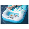 Bestway 43130 galleggiante da piscina e da spiaggia Blu, Bianco Vinile Sedia a sdraio galleggiante