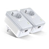 TP-Link TL-PA4010P KIT V5 adattatore di rete PowerLine 600 Mbit/s Collegamento ethernet LAN Bianco 2 pz