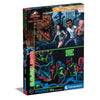 Clementoni JURASSIC WORLD Puzzle di contorno 104 pz Arte