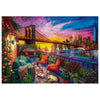 Clementoni Manhattan balcony sunset Puzzle 3000 pz Città