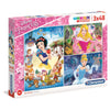 Clementoni Puzzle 3x48 pezzi Principesse Disney