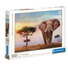 Clementoni African Sunset Puzzle 500 pz Animali