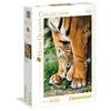 Clementoni Bengal Tiger Club Between Its Mother's Legs - 500 pcs - High Quality Collection
