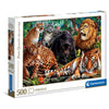 Clementoni High Quality Collection 35126 puzzle Puzzle a blocchi 500 pz Animali