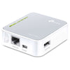 TP-Link TL-MR3020 router wireless Fast Ethernet Banda singola (2.4 GHz) 4G Argento, Bianco