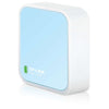 TP-Link TL-WR802N router wireless Fast Ethernet Banda singola (2.4 GHz) Blu, Bianco