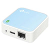 TP-Link TL-WR802N router wireless Fast Ethernet Banda singola (2.4 GHz) Blu, Bianco