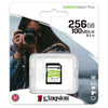 Kingston Technology Scheda SDXC Canvas Select Plus 100R C10 UHS-I U3 V30 da 256GB