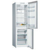 Bosch Serie 2 KGN36NLEA Frigorifero Combinato da libera installazione 186 x 60 cm Metal look Classe E