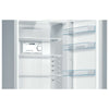 Bosch Serie 2 KGN36NLEA Frigorifero Combinato da libera installazione 186 x 60 cm Metal look Classe E