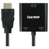 Vultech SN21707 cavo e adattatore video 1 m VGA (D-Sub) HDMI tipo A (Standard) Nero