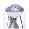 Ariete 407 Spremì Metal - Spremiagrumi elettrico - movimento rotatorio alternato - doppio cono - 60 Watt - Argento