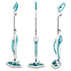 SV450 Double Pulitore a vapore verticale 0,3 L 1500 W Acciaio inossidabile, Turchese, Bianco