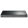 TP-Link Omada SG3452XP switch di rete Gestito L2+ Gigabit Ethernet (10/100/1000) Supporto Power over Ethernet (PoE) 1U Nero