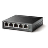 TP-Link TL-SG1005LP switch di rete Non gestito Gigabit Ethernet (10/100/1000) Supporto Power over Ethernet (PoE) Nero