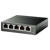 TP-Link TL-SG105PE switch di rete Gestito L2 Gigabit Ethernet (10/100/1000) Supporto Power over Ethernet (PoE) Nero
