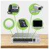 Zyxel GS1005HP Non gestito Gigabit Ethernet (10/100/1000) Supporto Power over Ethernet (PoE) Argento