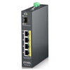 Zyxel RGS100-5P Non gestito L2 Gigabit Ethernet (10/100/1000) Supporto Power over Ethernet (PoE) Nero