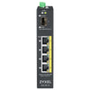 Zyxel RGS100-5P Non gestito L2 Gigabit Ethernet (10/100/1000) Supporto Power over Ethernet (PoE) Nero