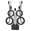 Lindy 42340 switch per keyboard-video-mouse (kvm) Nero