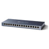 TP-Link TL-SG116 Non gestito Gigabit Ethernet (10/100/1000) Nero
